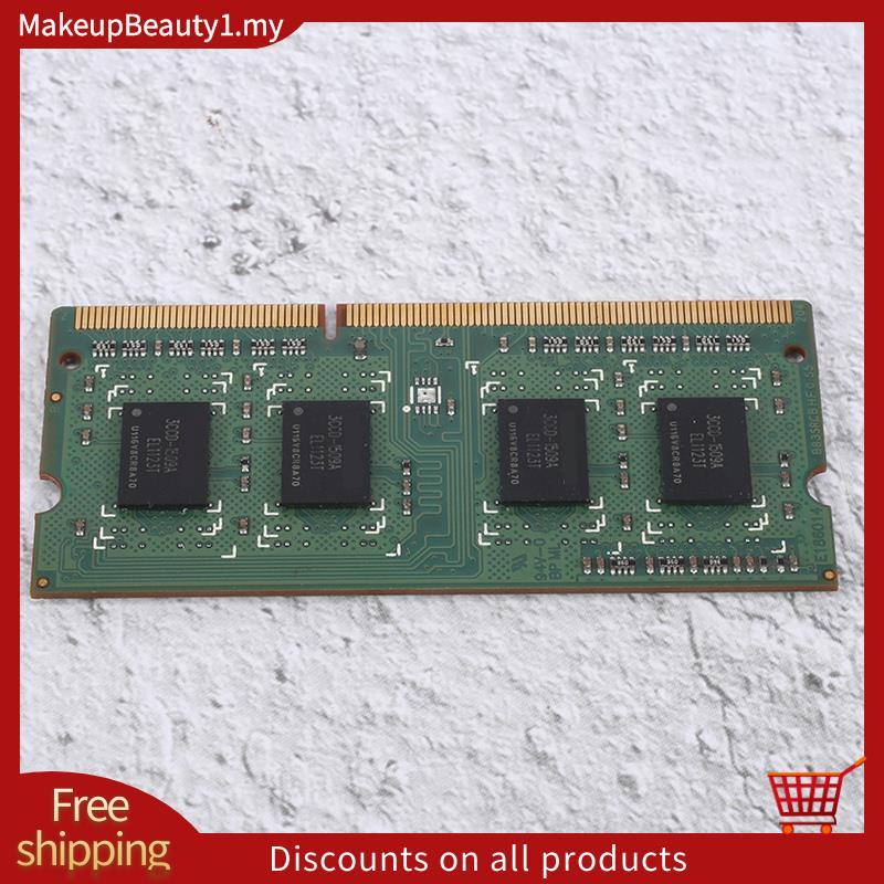 DDR3 2GB SODIMM Ram Memory 1RX8 PC3-10600S 1333Mhz Laptop Ram Memory 204Pin 1.5V Mô-đun bộ nhớ máy t