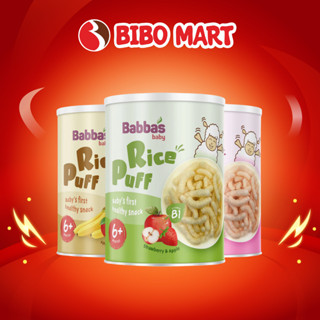 Bánh Gạo Ăn Dặm Babba's Baby Cho Bé Dễ Tan Hương Vị Thơm Ngon Đa Dạng (Trên 6 tháng) - Bibomart