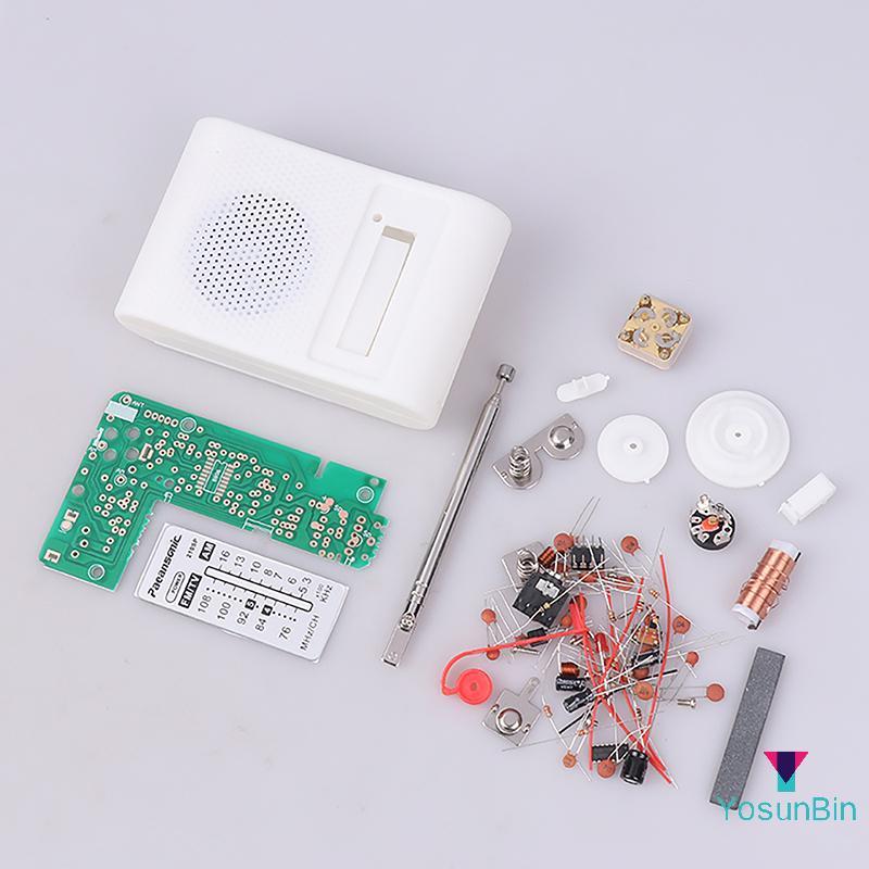 YosunBin] Bộ đài phát thanh nổi CF210SP AM / FM Bộ lắp ráp điện tử DIY dành cho người học DropShip D
