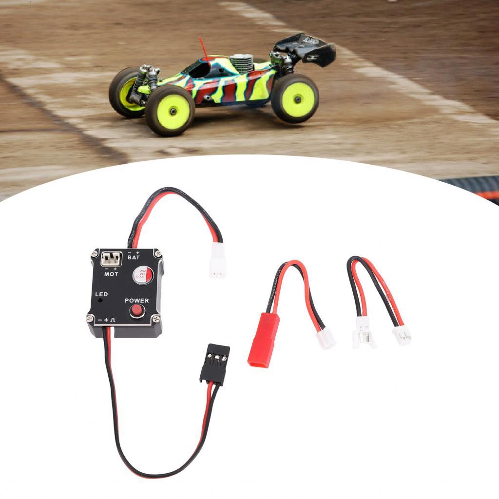 RC Car Brushed ESC Tương thích rộng rãi cho FMS thay thế 1/24