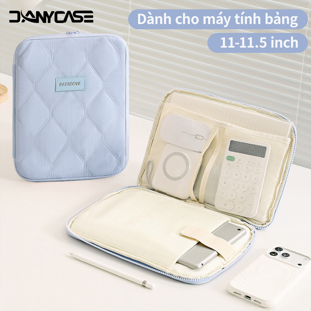 Túi đựng máy tính bảng 11-11,5 Inch có dây đeo hành lý Túi bảo vệ có nhiều túi cho phụ kiện máy tính bảng