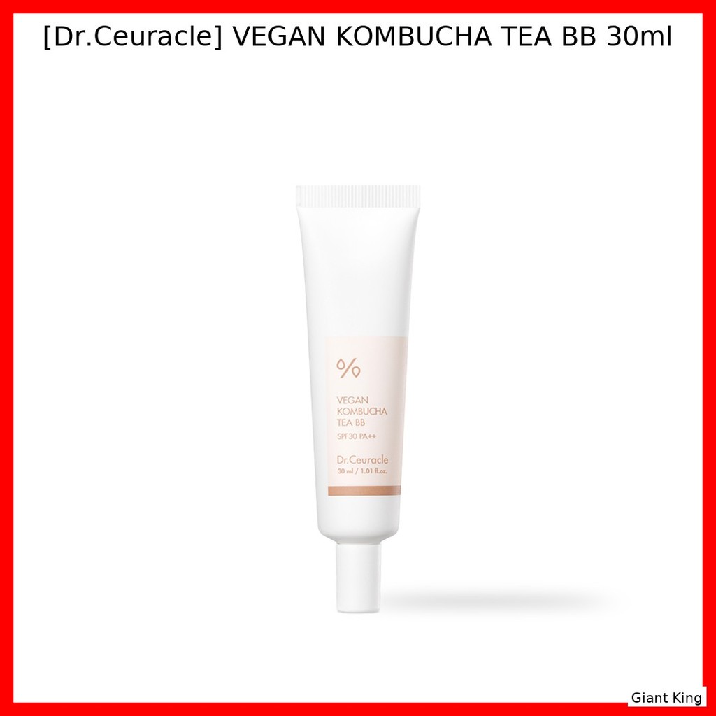 [Dr.Ceuracle] VEGAN KOMBUCHA TEA BB 30ml / Kem BB Hàn Quốc / Công thức thuần chay / Chính hãng 100% 