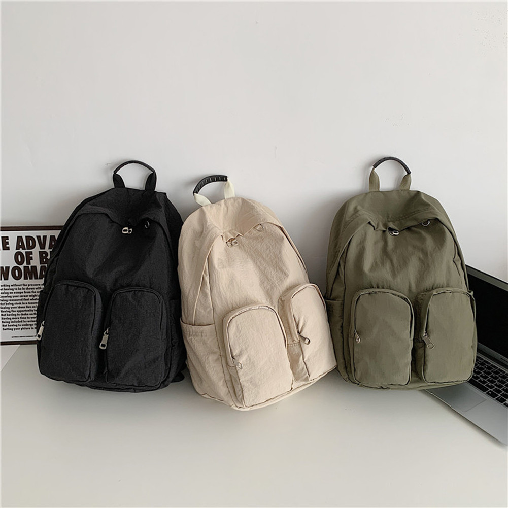 Du lịch thông thường Daypack Túi đựng sách Nylon Túi đi học dành cho nữ Du lịch Đại học làm việc