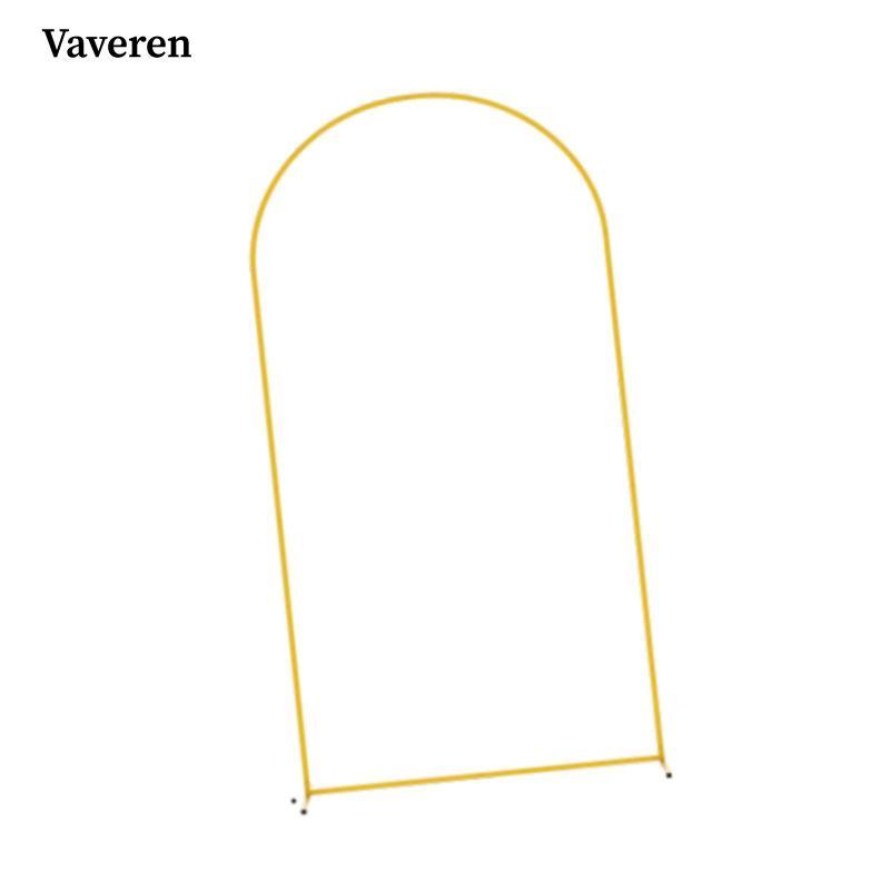 Kim loại Arch Backdrop Stand Balloon Arch Stand Gold Heavy Duty Arch Backdrop