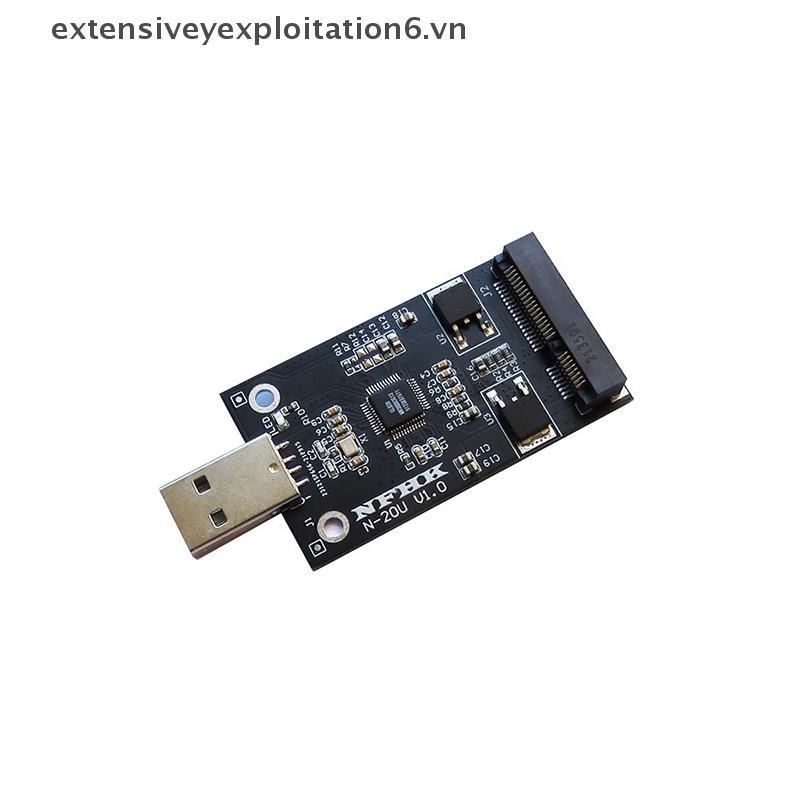 # expen # USB 2.0 sang mSATA SSD adapter card mSATA SSD sang USB 2.0.