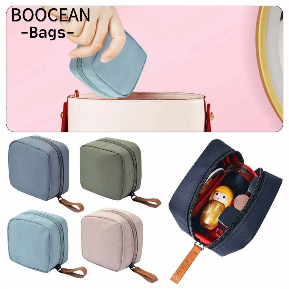 BOOCEAN Túi đựng mỹ phẩm BOOCEAN Ví thay đổi đa năng Lưu trữ tại nhà Túi bông vệ sinh