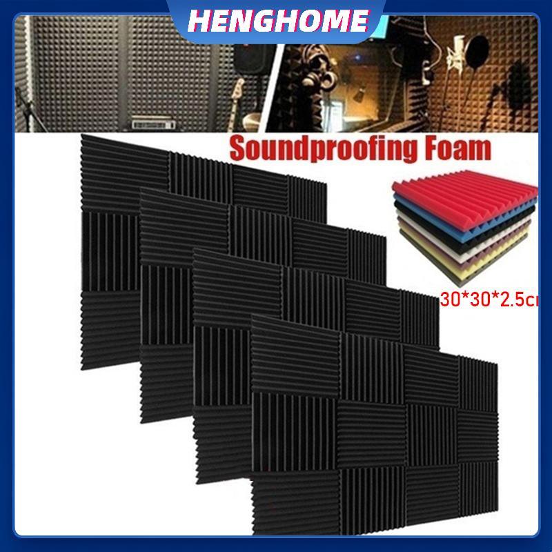 HENGHOME Cách Âm Bọt Acoustic Wall Panel Cách Âm Bọt Phòng Thu Gạch Treo Tường HENGHOME