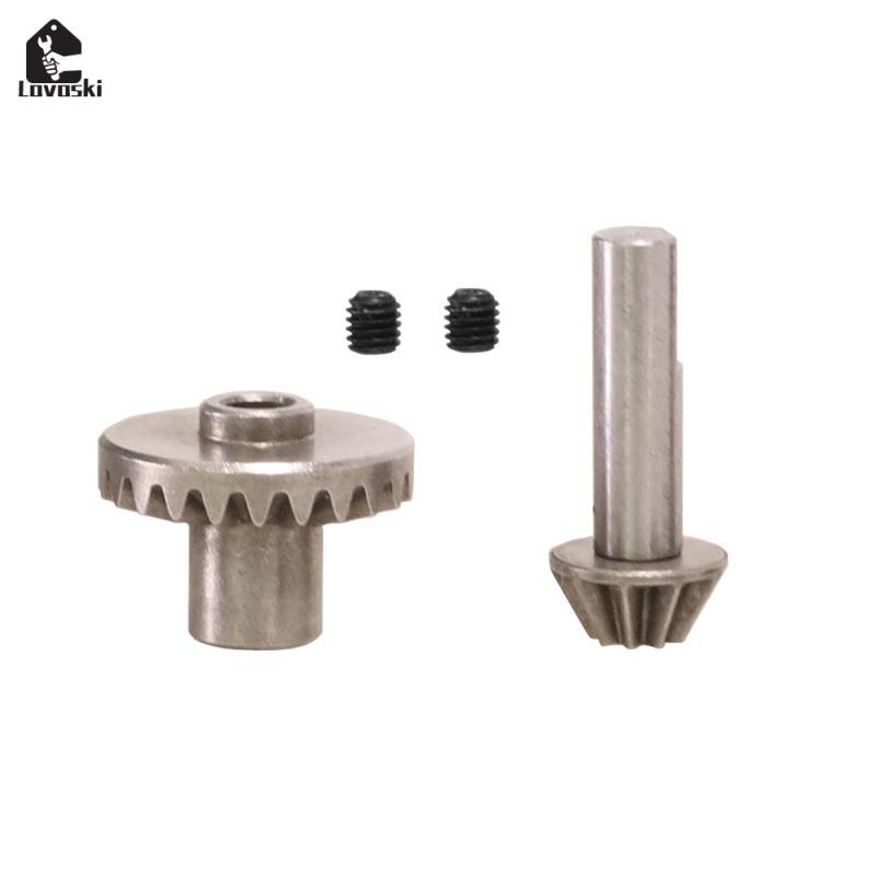 Bộ bánh răng cầu kim loại, Phụ tùng xe RC, Phụ kiện hạng nặng, Thay thế cho 1 / 12 MN78 MN168 MN82