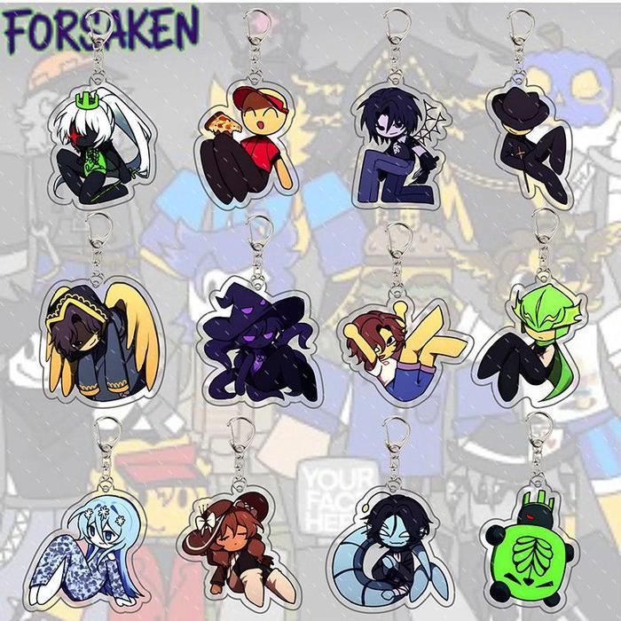 Game Forsaken-Guest 1337 Noob Shedletsky Acrylic Keychains |