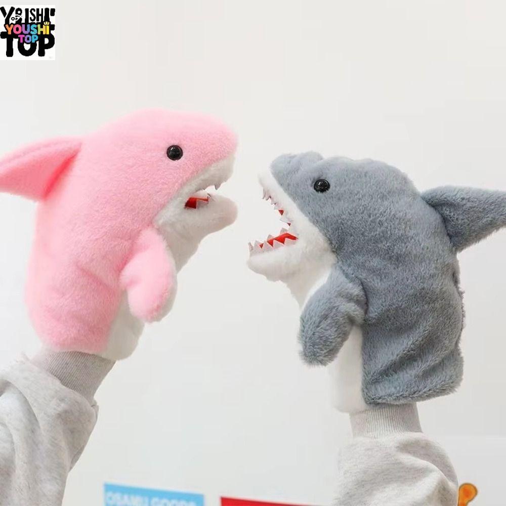 YOUSHI TOP Shark Hand Puppet Đồ chơi trẻ em tương tác dễ thương