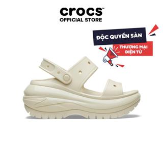 [SẢN PHẨM ĐỘC QUYỀN SÀN TMĐT]Xăng Đan Unisex Crocs Mega Crush - Bone - 207989-2Y2