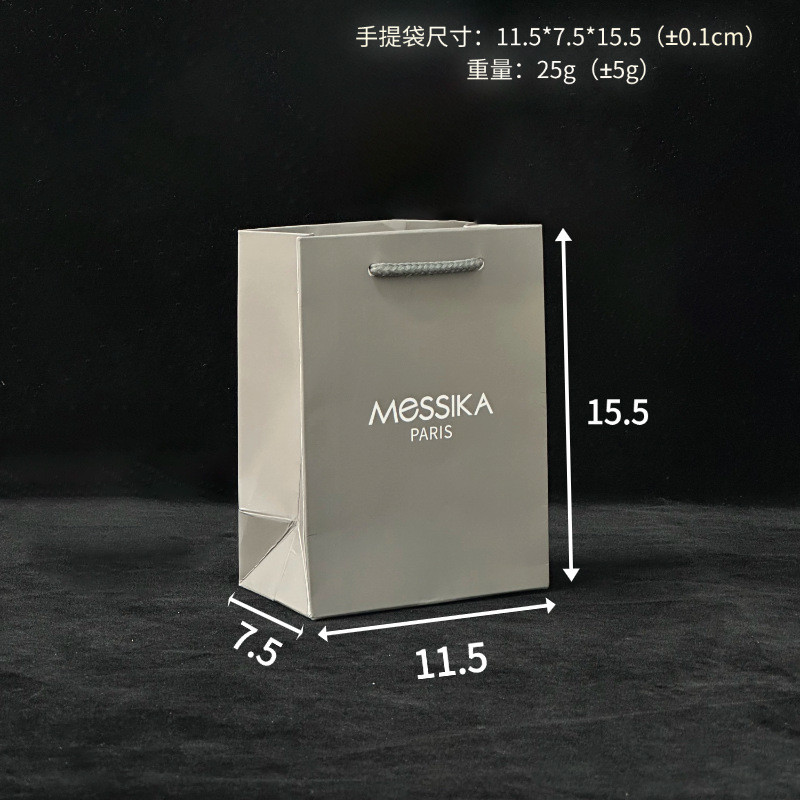 Bán chạy Bán chạy MESSIKA Phiên bản bạc Hộp đóng gói trang sức Phong cách mới Hộp trang sức Y