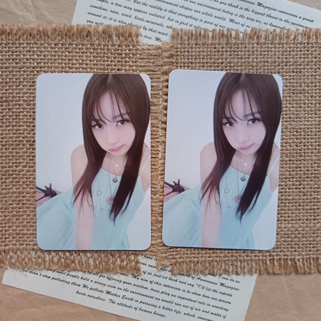 Giselle nhỏ Ka Yi Pear Yizhou tạp chí Ka aespa Giselle