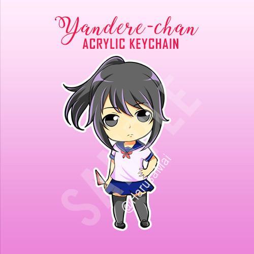 Keychain Gantungan Kunci/HP Yandere Simulator Yandere-chan