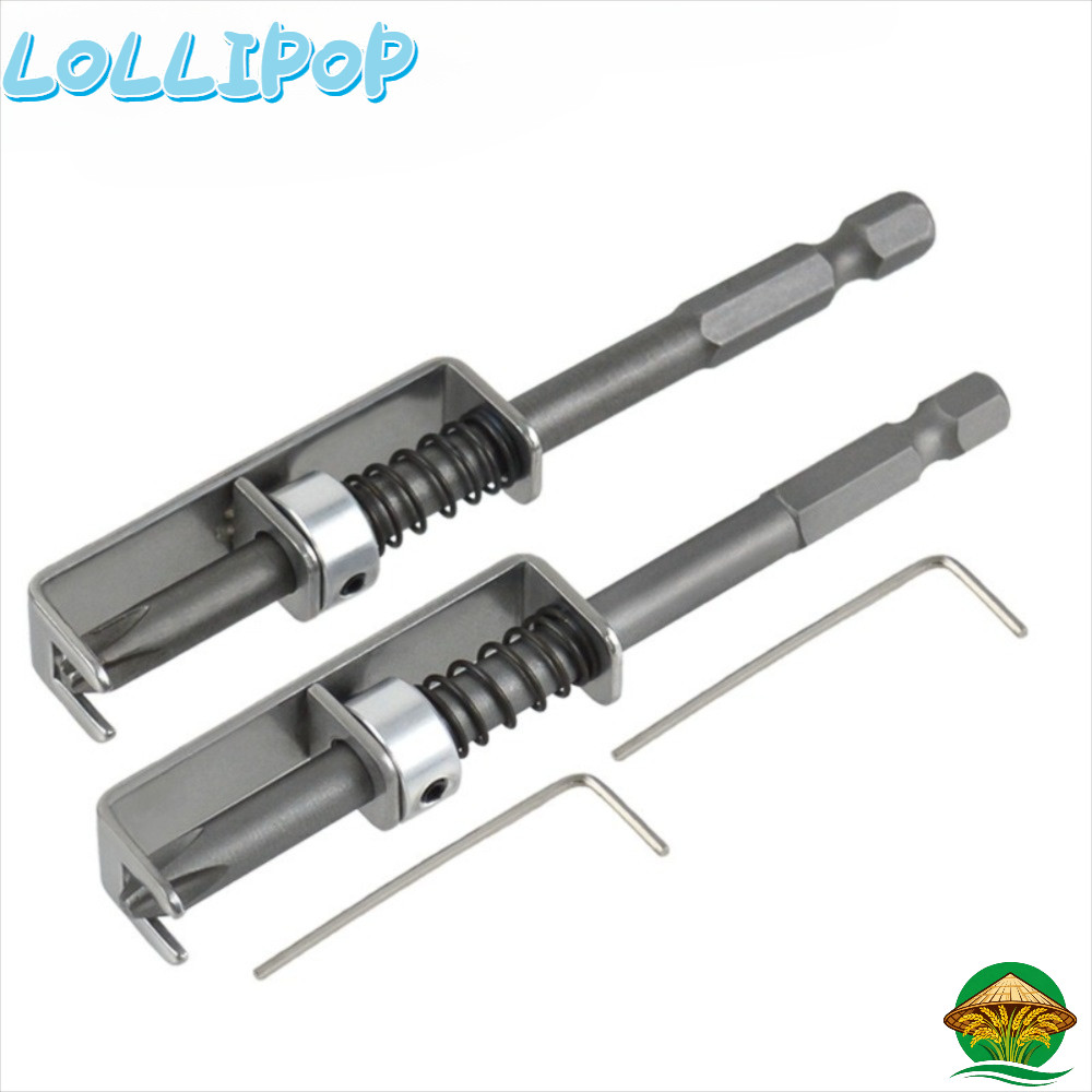 Mũi khoan LOLLIPOP, Mũi khoan định vị lò xo cố định vít an toàn, Mũi khoan định vị lò xo bằng thép h