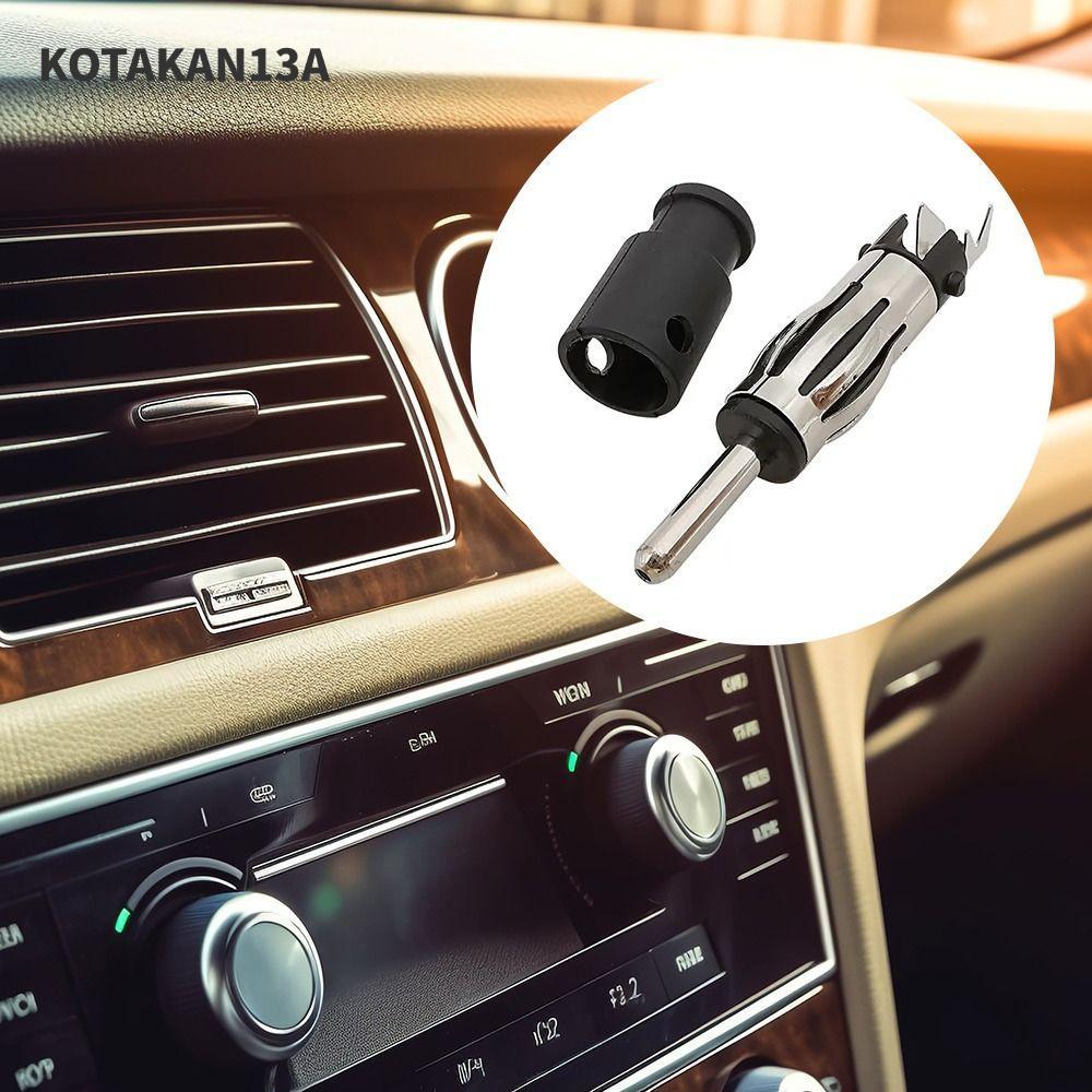 KOTAKAN13A Ô Tô Nam Trên Không Ổ Cắm ăng-ten Trên Không, Ổ Cắm CD Ô Tô Đầu Nối Tay Cầm Bằng Nhựa Đầu