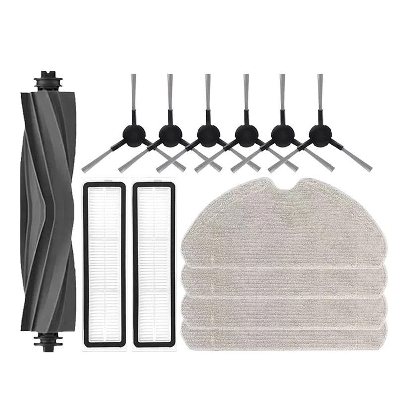 Dành Cho Dreame D9 Max Gen2 Phụ Kiện Thay Thế Robot Hút Chân Không Phụ Kiện Cao Su Chính Bên Bàn Chả