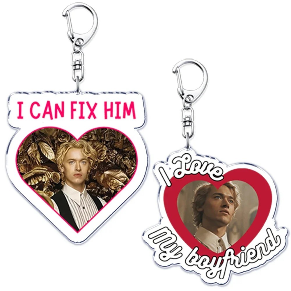 Móc khóa Coriolanus Snow Hunger Games Đấu Trường Sinh Tử Tom Blyth Acrylic Phụ kiện treo cặp túi xác