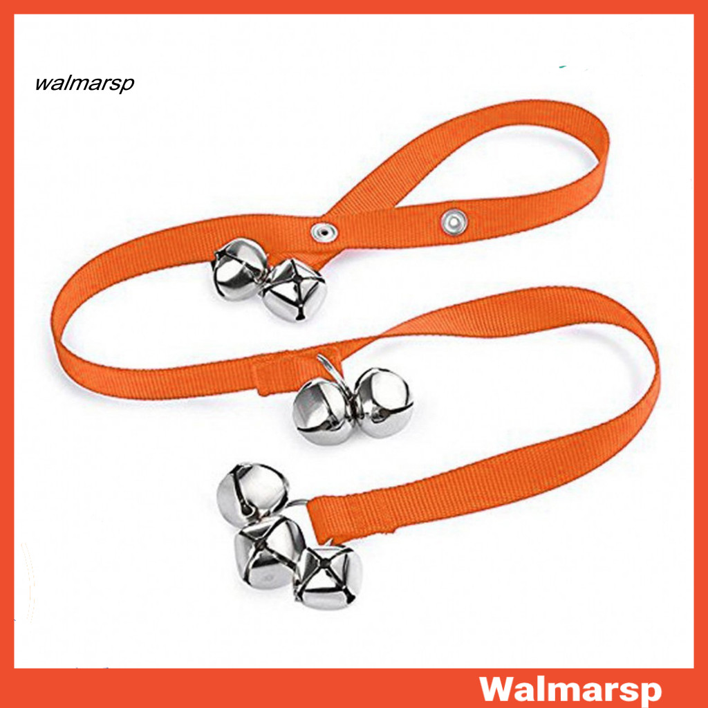 [WMP] Chuông cửa cho chó cưng Dây có thể điều chỉnh Huấn luyện tại nhà Giao tiếp Clicker với 7 chuôn