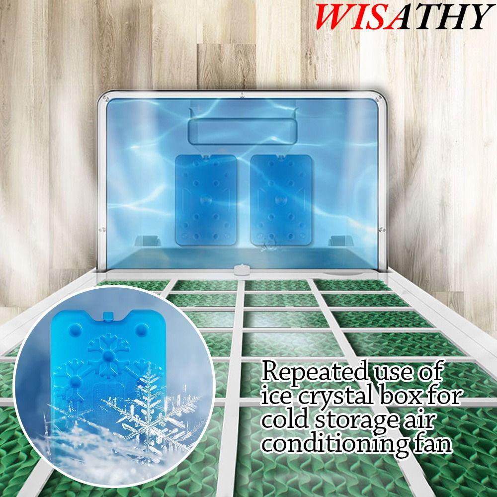 WISATHY WISHY Ice Box, Blue PE Ice Crystal Box, Lạnh Có Thể Tái Sử Dụng Giữ Tươi Lạnh Vận Chuyển Hộp