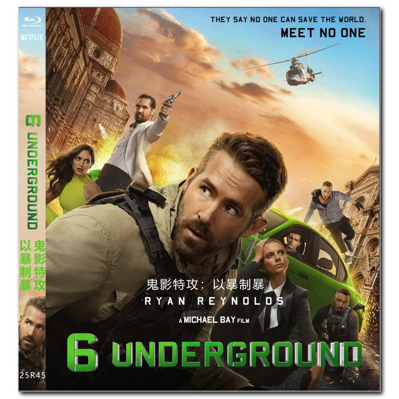 [Tiếng Anh] Phim Blu-ray HD 4K UHD 1080P Phim 6 Underground