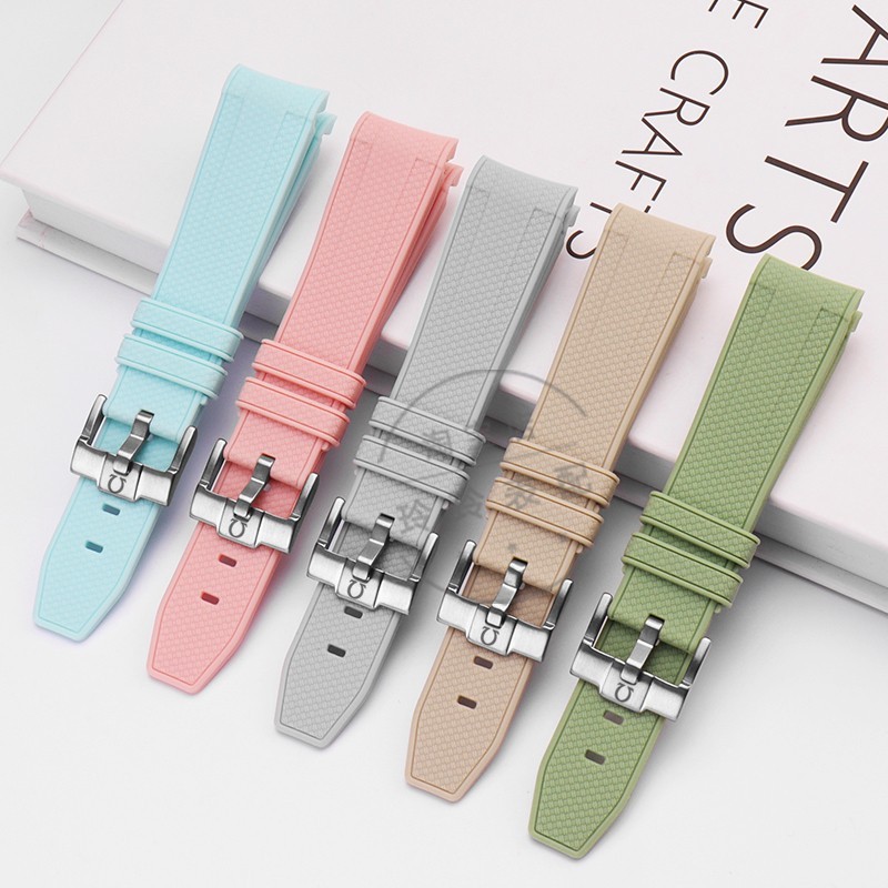 Thích hợp cho dây đeo đồng hồ silicon dòng SWATCH Planet Series Dây đeo cao su OMEGA SWATCH 20