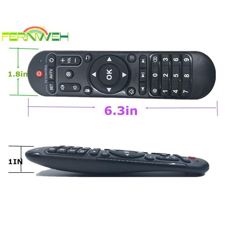 [Fernweh] Thay thế điều khiển từ xa cho Bộ điều khiển X96 MAX X98 PRO X92 Hộp TV Android [MỚI]