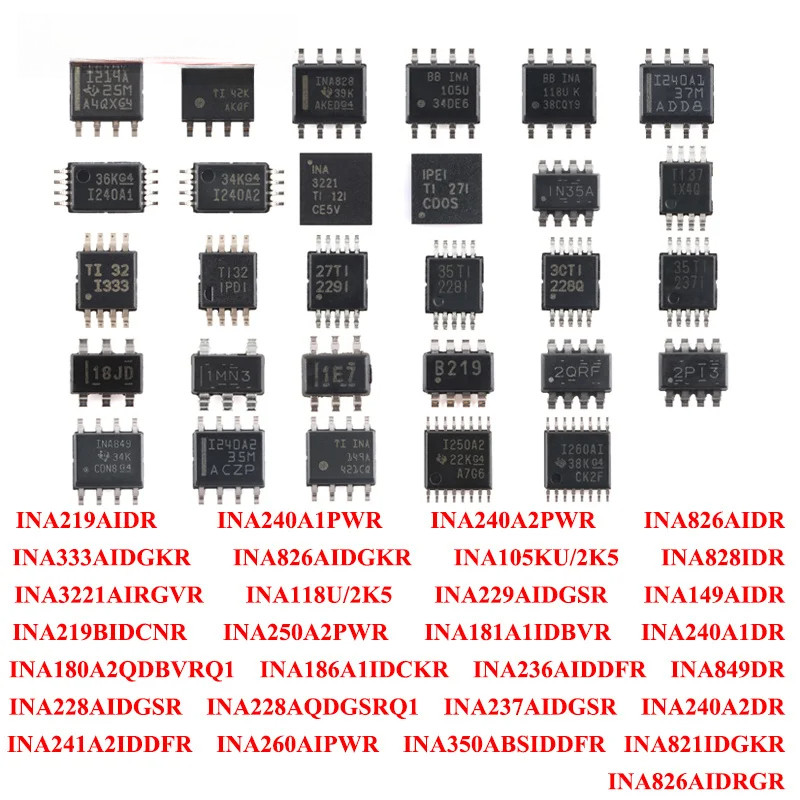 2 chiếc INA219AIDR INA240A1PWR INA240A2PWR INA826AIDR INA333AIDGKR INA826AIDGKR INA105KU / 2K5 INA82