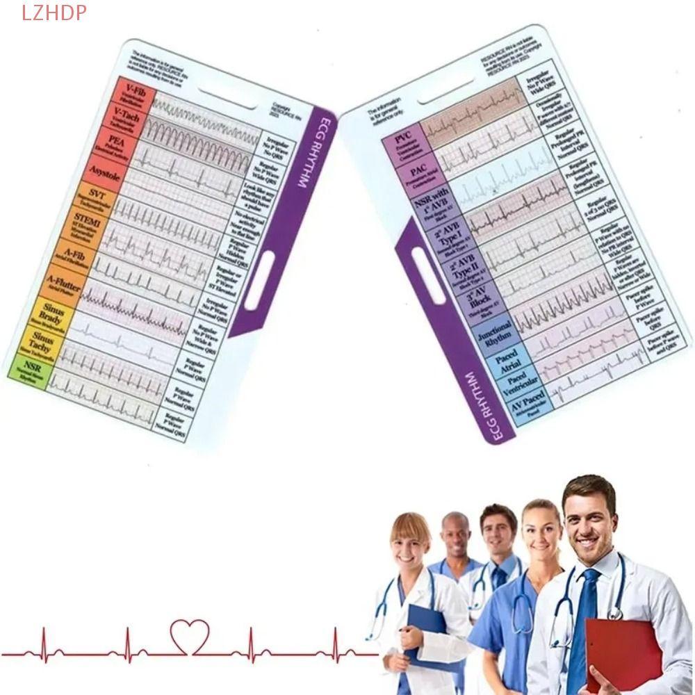 Thước đo tự đo LZHDP Ecg, Đo lường chính xác Ecg / Thẻ bỏ túi nhịp điệu ekg, Giải thích ECG / EKG Nh