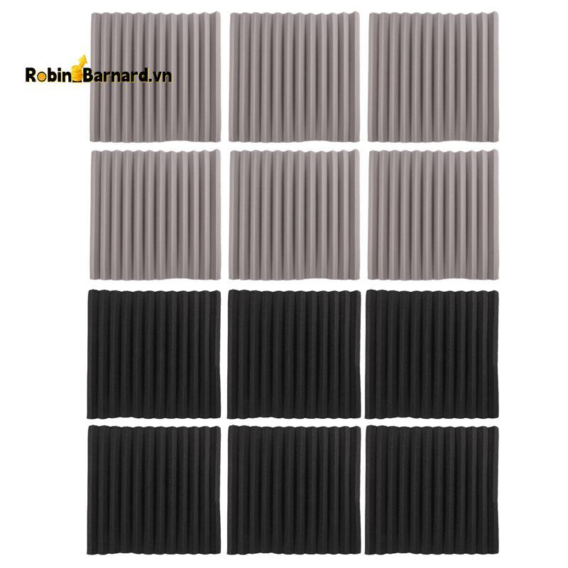 12 Chiếc Acoustic Foam Board, Studio Wedge Tile, Acoustic Foam Cách Âm Pyramid Studio Treatment Wall
