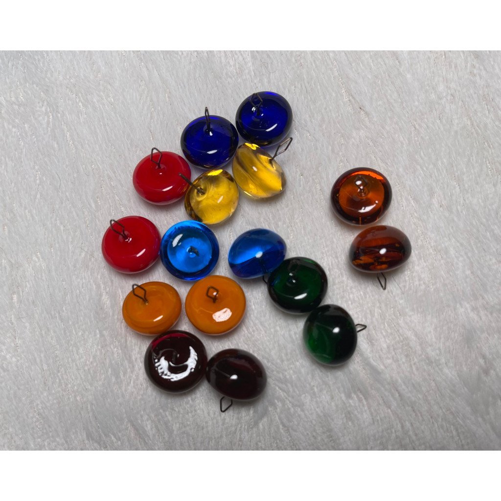 Màu Trơn Kính Mắt Khớp Búp Bê Nhãn Cầu Búp Bê Kính Mắt Gấu Bông Mắt Series 1