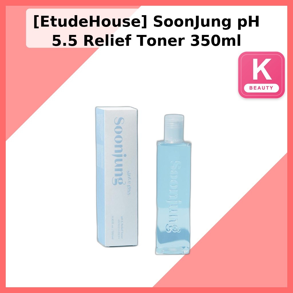 [EtudeHouse] Mực giảm đau SoonJung pH 5.5 350ml / Mực Hàn Quốc / Cân bằng pH / Chính hãng 100% của S