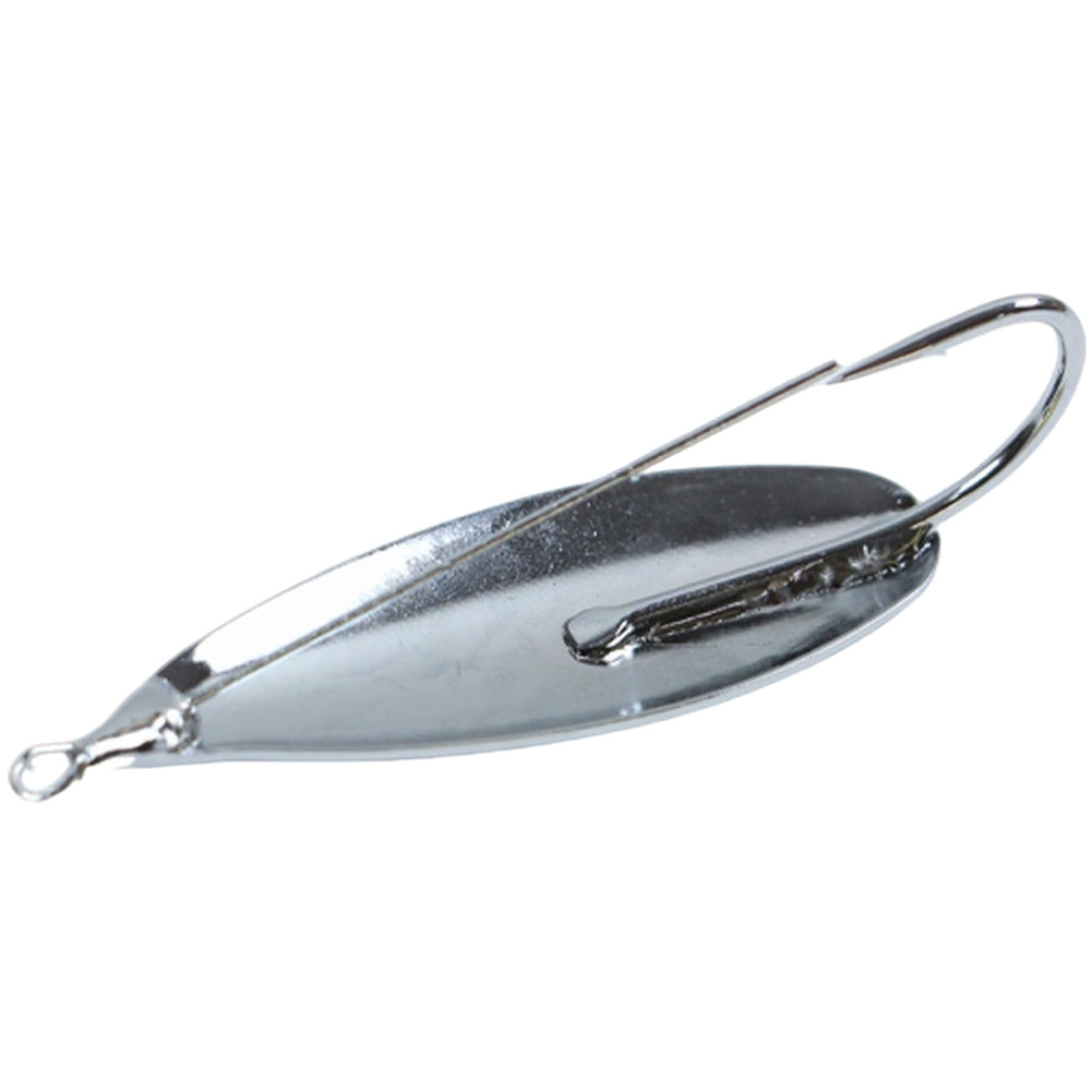 Mồi câu cá Flutter Spoon đồng bạc vàng