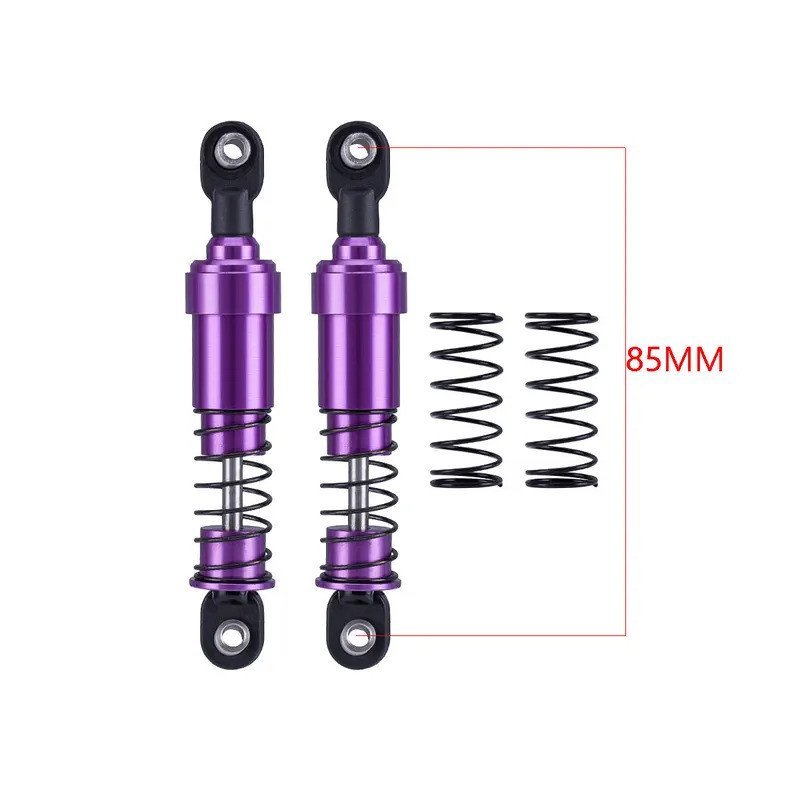 75mm-115mm Lỗ khoan lớn có dầu đầy cho 1 / 10 RC Crawler LCG Cheater Rigs Capra SCX10 TRX4 Gspeed V4