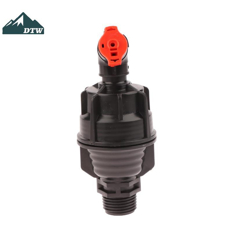 DTW 1 / 2 "360°Vòi Phun Xoay Tưới Bãi Cỏ Đầu Tưới Nước Lớn Khu Vườn Tự Động Orchard Bãi Cỏ Tưới Thiế