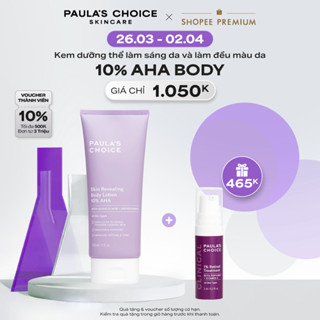 Kem dưỡng thể làm sáng da và làm đều màu da Paula's Choice Skin Revealing Body Lotion 10% AHA 210ml 5900