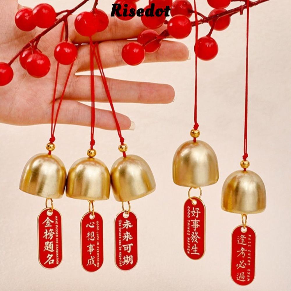 Chuông gió RISEDOT, Jingle Ornament 2.8cm Jingle Bell, Mặt dây chuyền cây treo DIY Trang trí nội thấ