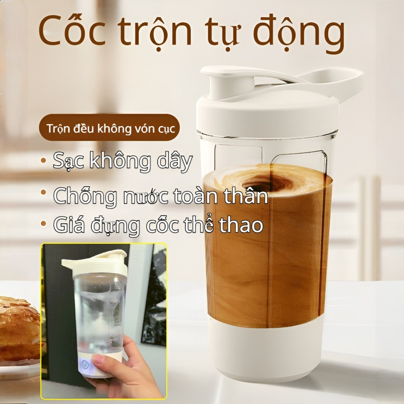 【One-Touch Mixing】 Automatic Electric Stirring Cup for Beverages Automatic Stirrer / Electric Mixing