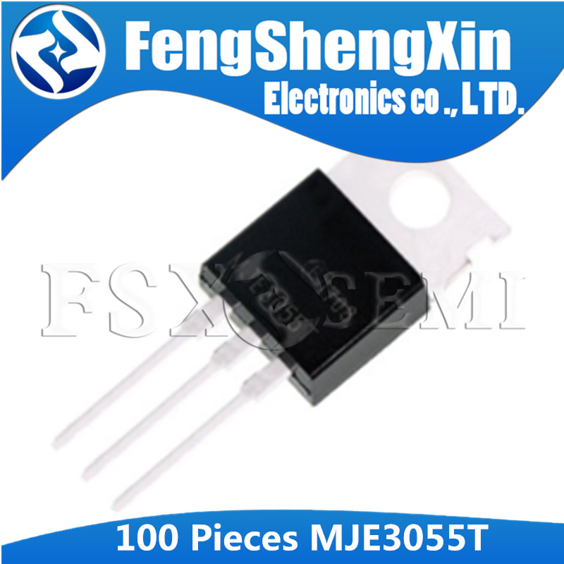 100 Cái / lốc MJE3055T MJE3055 TO-220 NPN Điện Transistor