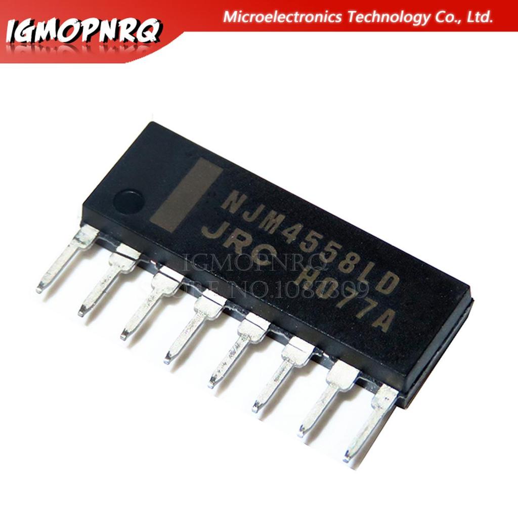 10 CHIẾC NJM4558L SIP8 NJM4558 SIP 4558L SIP-8 NJM4558LD NJM4560L NJM4560