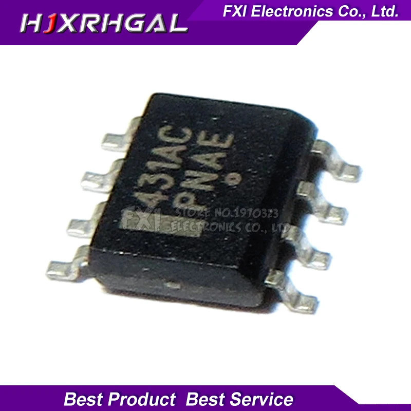 10 CHIẾC TL431ACDR TL431AC SOP8 SOP 431AC SMD mới nguyên bản