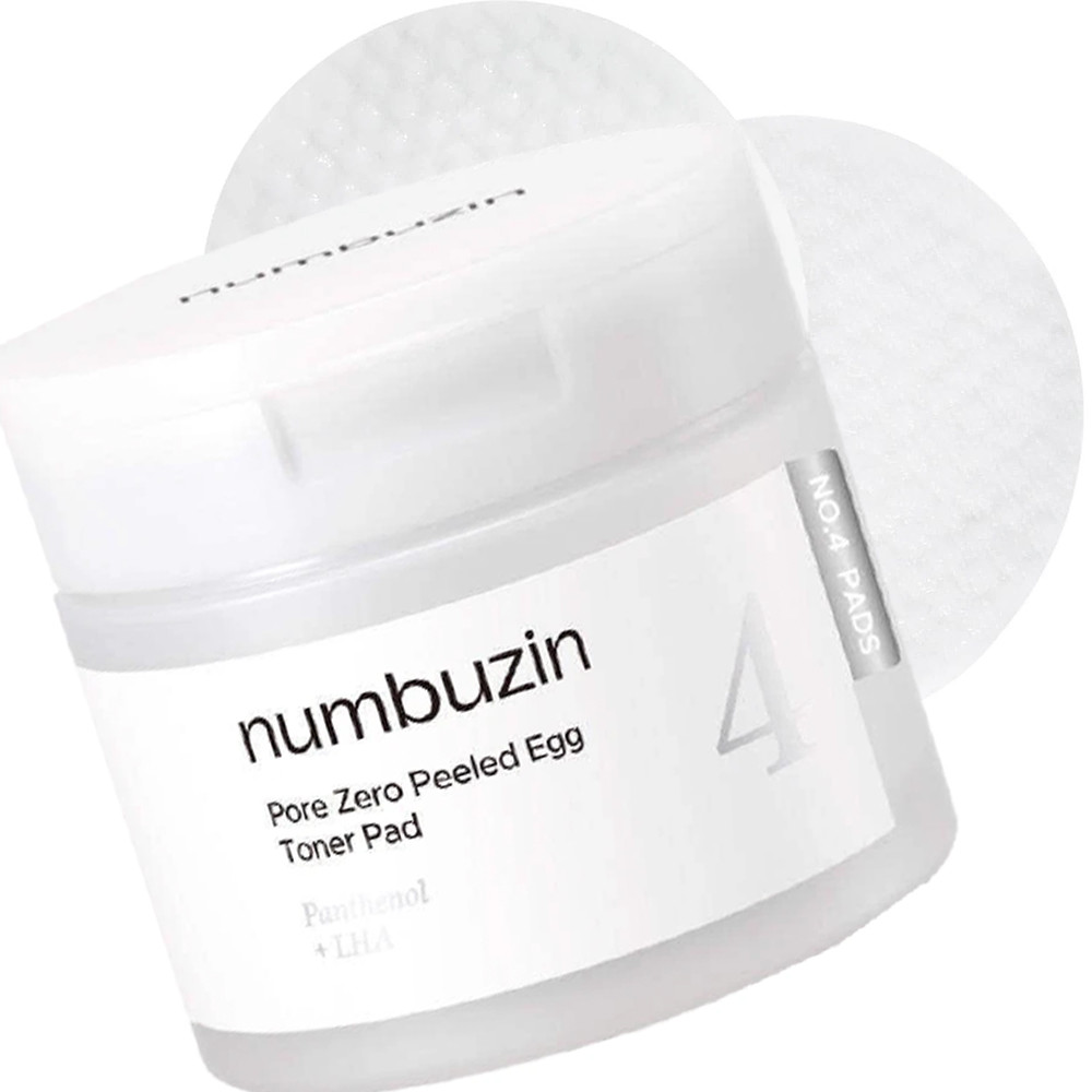 Numbuzin No. 4 Number Boiled Egg Cotton Pad
