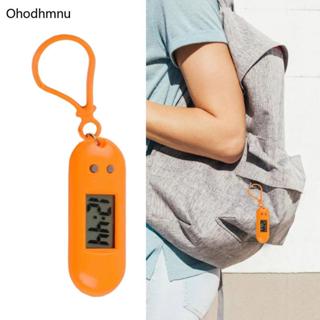 Đồng hồ móc khóa kỹ thuật số LED thu nhỏ Ohodhmnu Đồng hồ bấm giờ học sinh di động để sử dụng ở trường