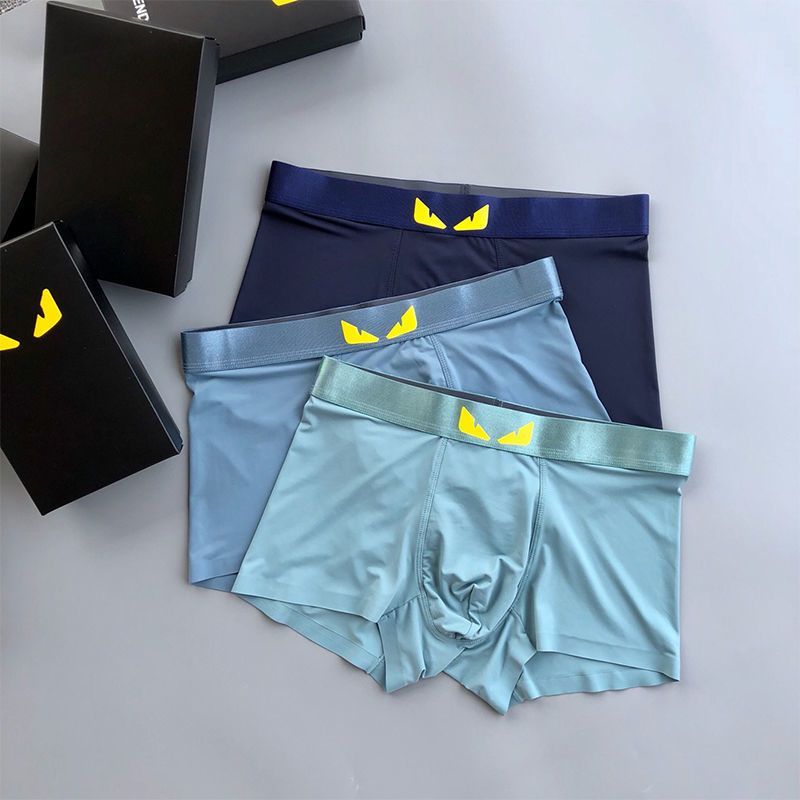 Fendi Mùa Hè Boxer Silk Modal - Quần Đùi NamComfortable