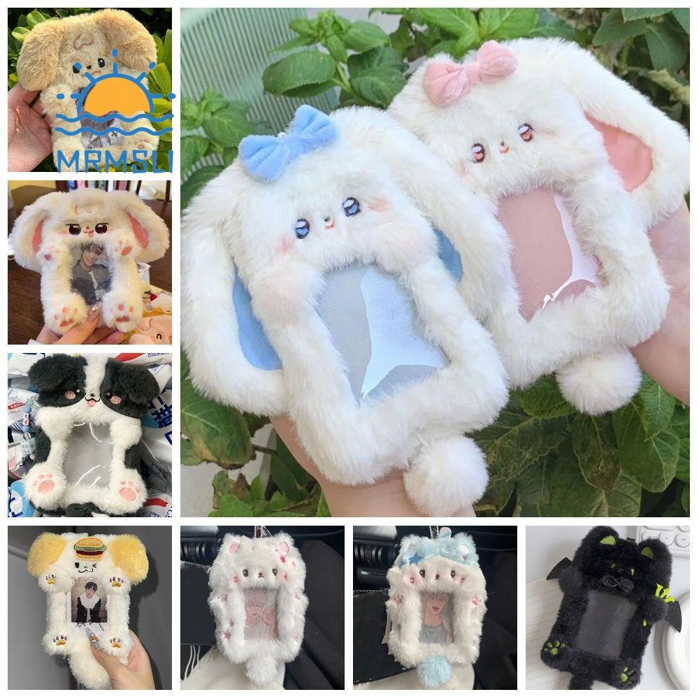 Hộp đựng thẻ ảnh SHANCHAN, Thẻ Photocard sang trọng hình thỏ / chó / mèo, Thỏ tai to dễ thương / Quà