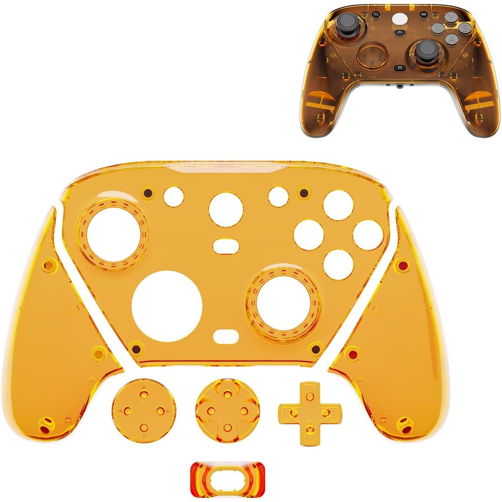 Tấm mặt có thể hoán đổi từ tính cho bộ điều khiển GameSir G7 Pro, Phụ kiện vỏ thay thế tùy chỉnh tro