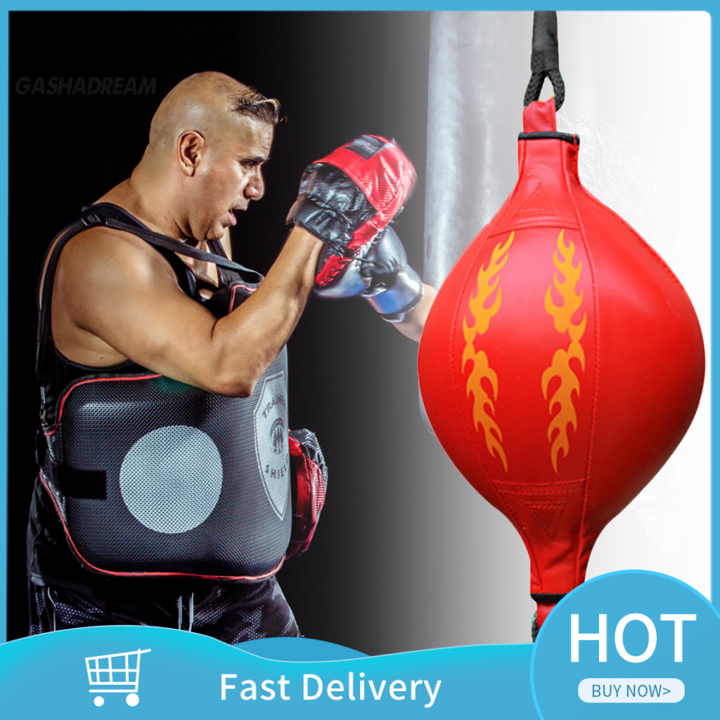 COD| Faux Leather Boxing Fitness Muay Thái Thể hình lạm phát Tốc độ đấm bóng