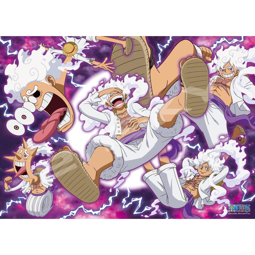 Direct from Japan ENSKY One Piece Gear 5 38x53cm Jigsaw Puzzle, 500 Pieces, JIGSAW PUZZLE 500-585,