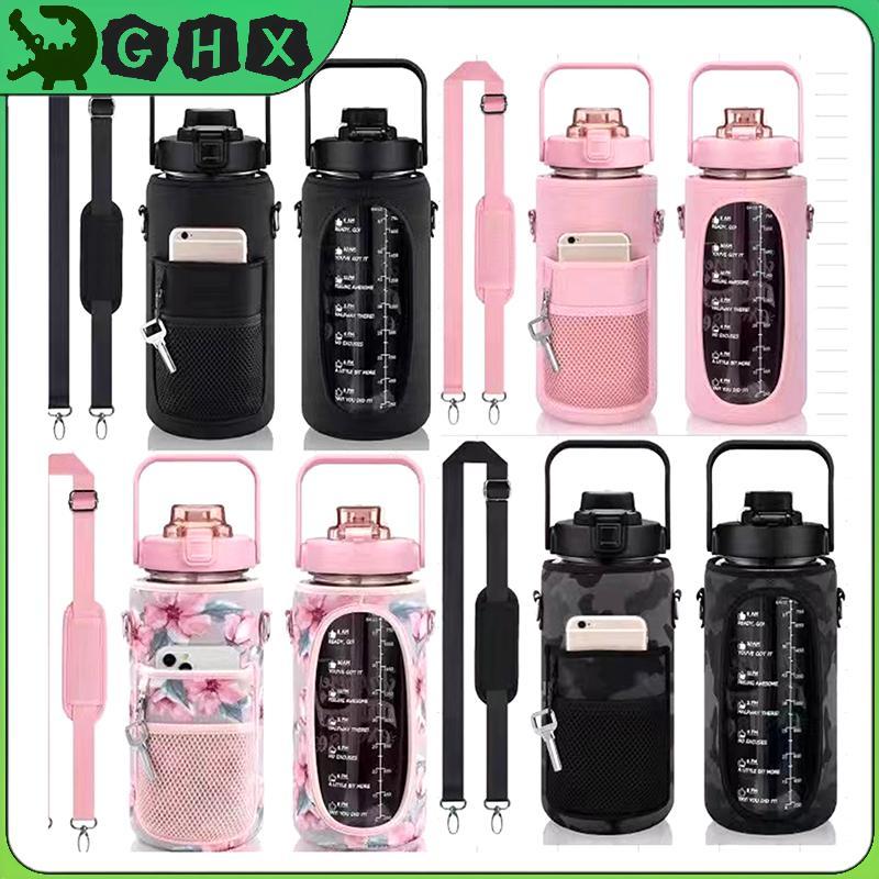 Túi đựng bình nước cầm tay GHX có túi đựng điện thoại cho máy hút bụi Stanley 64oz có tay cầm Túi đự