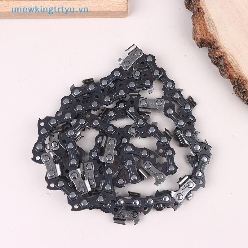 Unewtyu Drive Links Chainsaw Chain Guide Bar And Saw Chain Set 3 / 8 "Pitch Chain Low-Kickback cho C